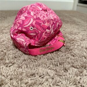 Lilly Pulitzer Pink Floral Hat